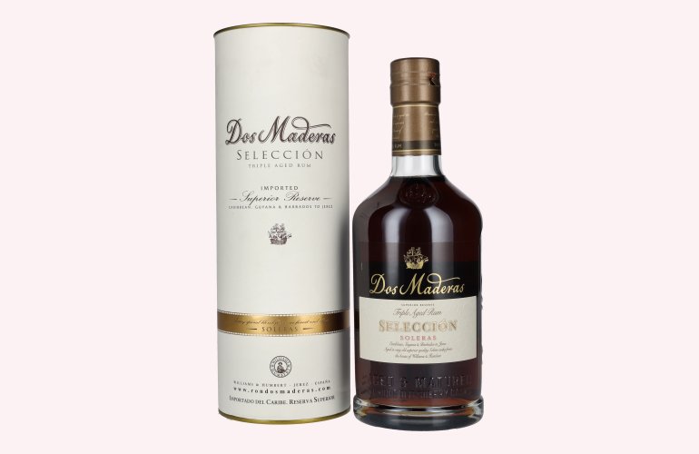Dos Maderas Selección Superior Reserve Triple Aged Rum 42% Vol. 0,7l in Geschenkbox