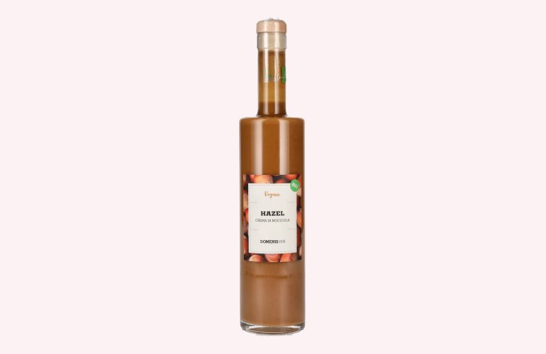 Domenis 1898 VEGAN HAZEL crema di nocciola BIO 17% Vol. 0,5l
