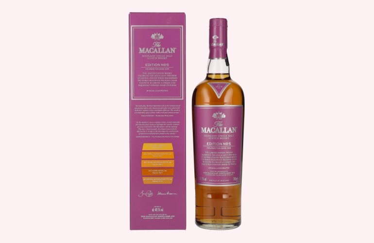 The Macallan EDITION N° 5 Highland Single Malt 48,5% Vol. 0,7l in Geschenkbox