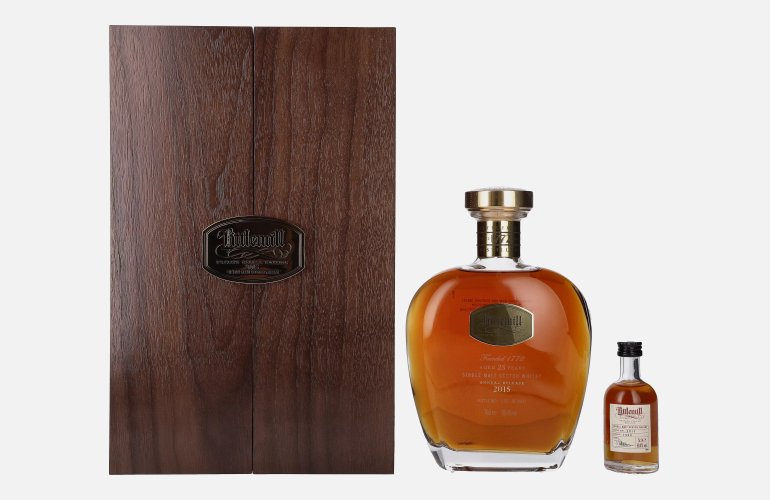 Littlemill Annual 2015 Release 25 Years Old Privat Cellar Edition 50,4% Vol. 0,7l in Holzkiste + Miniatur 0,05l