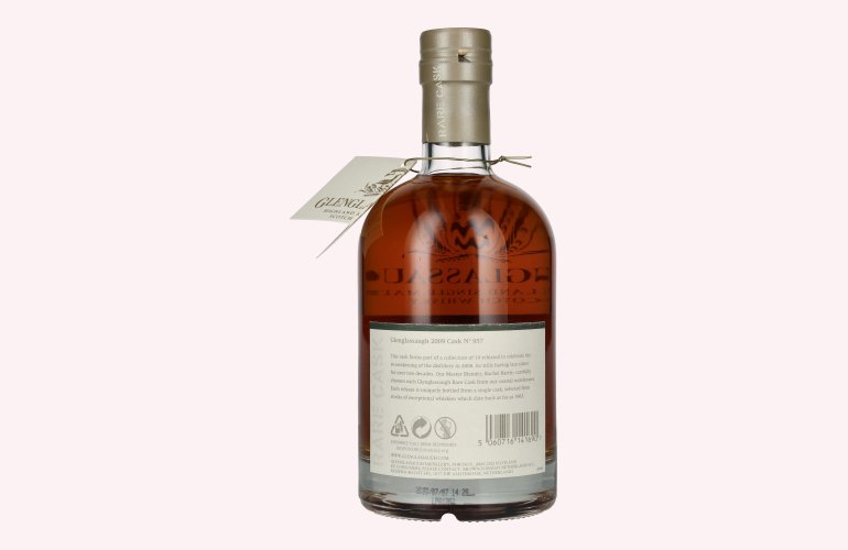 Glenglassaugh 10 Years Old RARE CASK RELEASE 2009 Sherry Puncheon Cask 957 57,9% Vol. 0,7l