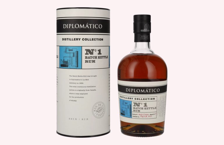 Diplomático Distillery Collection N° 1 BATCH KETTLE Rum 47% Vol. 0,7l in Giftbox