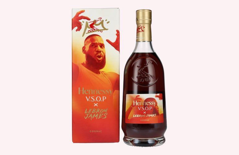 Hennessy V.S.O.P X LEBRON JAMES Cognac Limited Edition 40% Vol. 0,7l en boîte cadeau