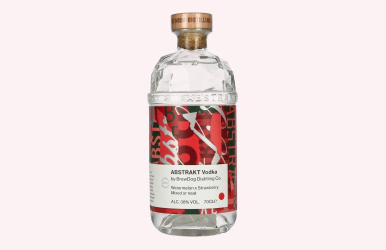 Brewdog ABSTRAKT WATERMELON X STRAWBERRY Vodka 38% Vol. 0,7l