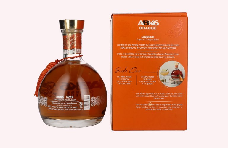 ABK6 Orange Liqueur 40% Vol. 0,7l in Giftbox