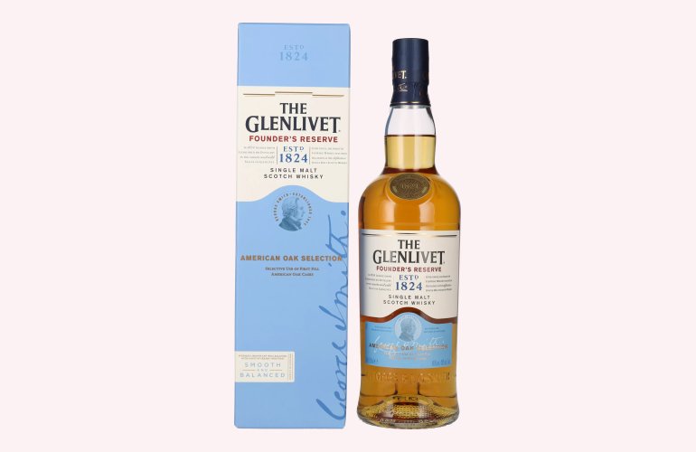 The Glenlivet FOUNDER'S RESERVE American Oak Selection 40% Vol. 0,7l in Giftbox