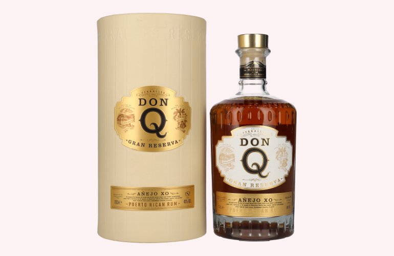 Don Q Gran Reserva Añejo XO Puerto Rican Rum 40% Vol. 0,7l in Geschenkbox