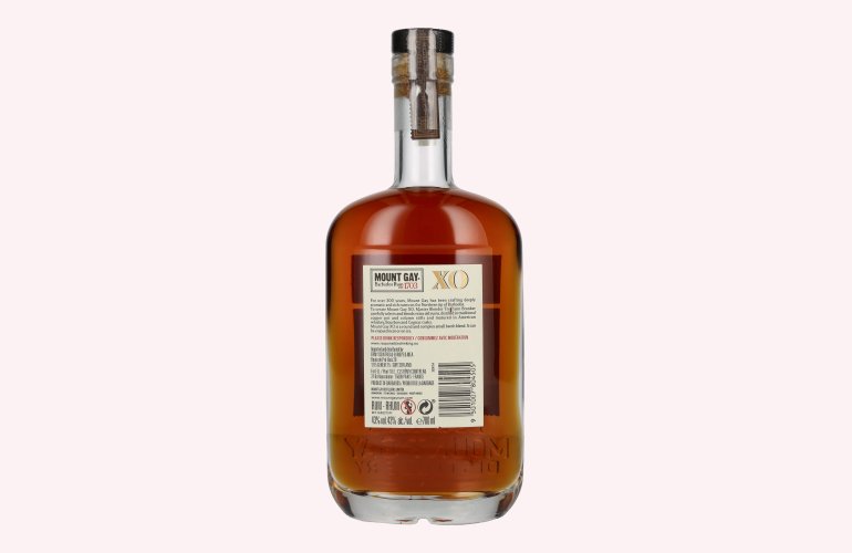 Mount Gay 1703 XO Triple Cask Blend 43% Vol. 0,7l