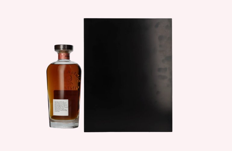 Signatory Vintage GLENGLASSAUGH 40 Years Old 30th ANNIVERSARY 1978 40,9% Vol. 0,7l in Holzkiste avec 2 Verres