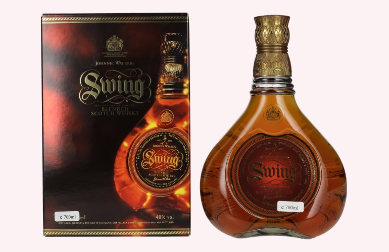 Johnnie Walker SWING Blended Scotch Whisky 40% Vol. 0,7l in Geschenkbox