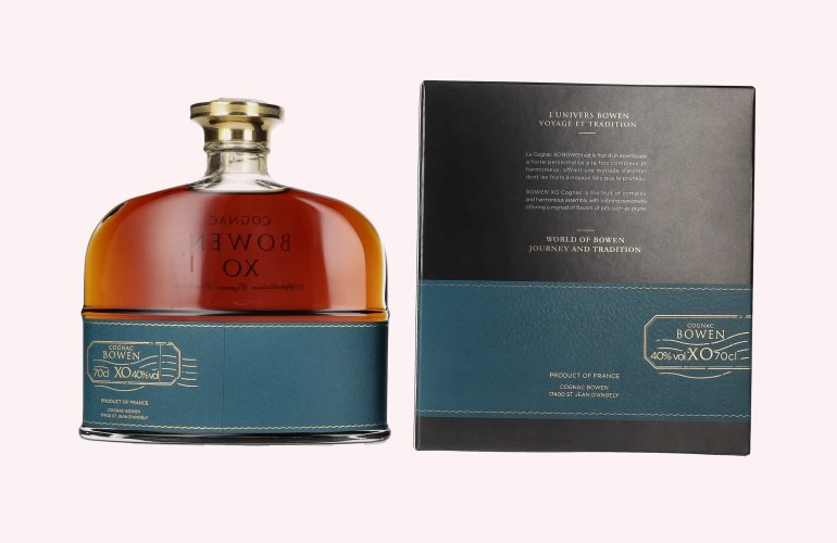 Cognac Bowen XO 40% Vol. 0,7l en boîte cadeau
