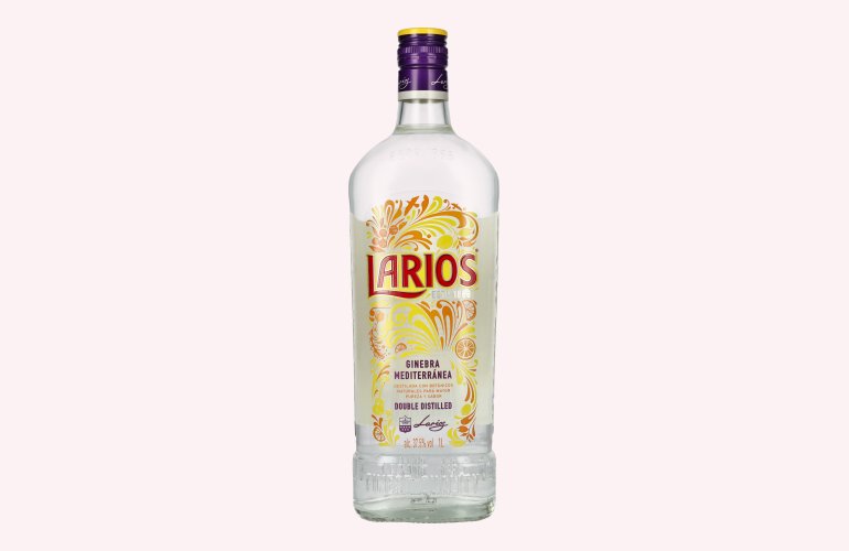 Larios Ginebra Mediterránea London Dry Gin 37,5% Vol. 1l