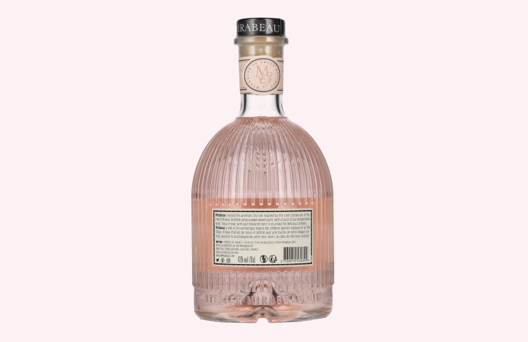 Mirabeau Dry Gin Rosé 43% Vol. 0,7l