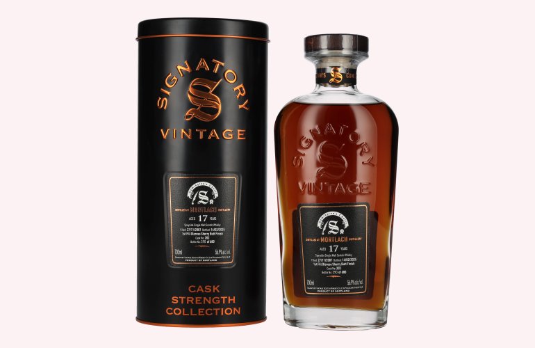 Signatory Vintage SYMINGTON'S CHOICE 17 Years Old MORTLACH Oloroso Sherry Butt #202 2007 56,9% Vol. 0,7l in Tinbox