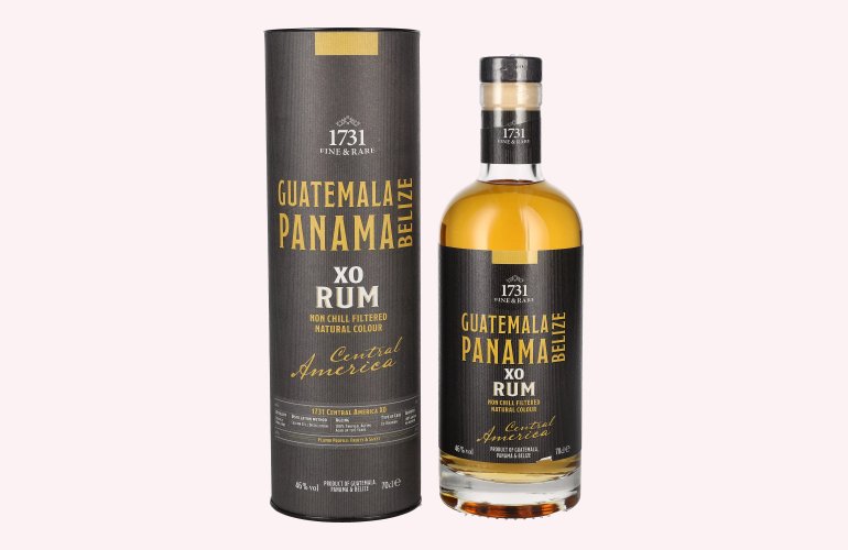 1731 Fine & Rare GUATEMALA PANAMA BELIZE XO Central America Rum 46% Vol. 0,7l in Giftbox