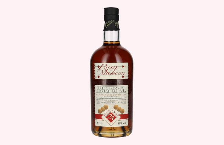 Rum Malecon Añejo 21 Años Reserva Imperial 40% Vol. 0,7l