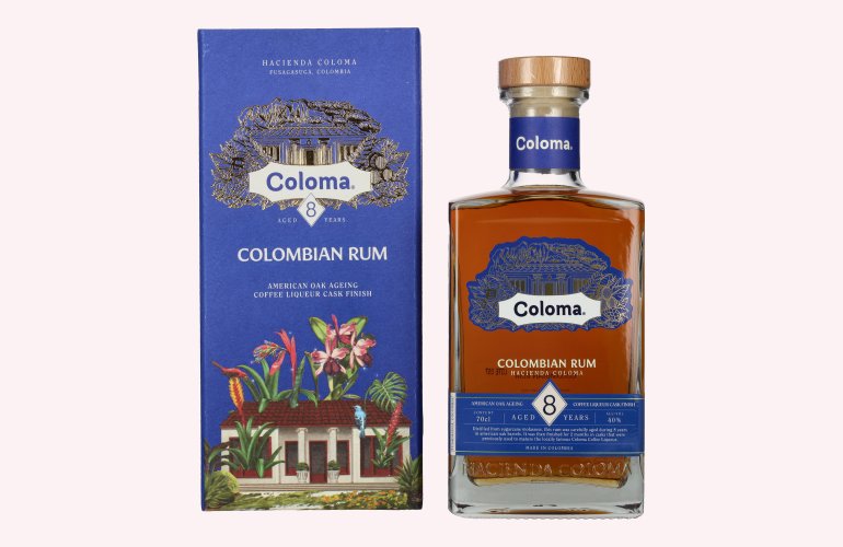 Ron Coloma 8 Years Old 40% Vol. 0,7l in Geschenkbox