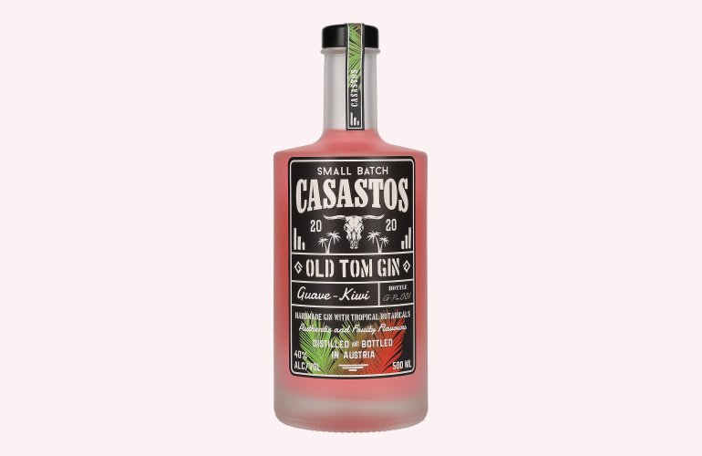 CASASTOS Old Tom Gin Small Batch Guave-Kiwi 2020 40% Vol. 0,5l