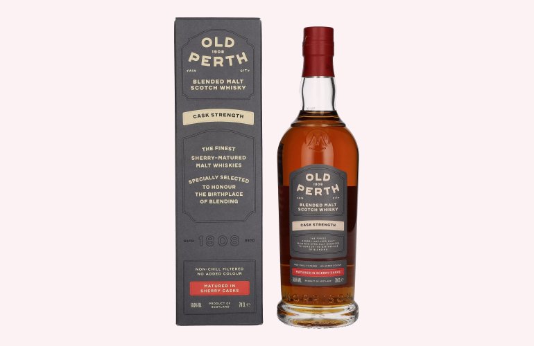 Old Perth Cask Strength Blended Malt Scotch Whisky Sherry Casks 58,6% Vol. 0,7l in Geschenkbox