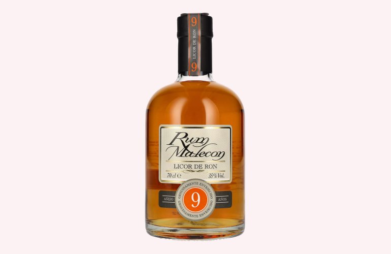 Rum Malecon Añejo 9 Licor de Ron 35% Vol. 0,7l