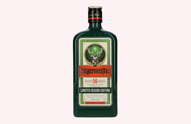 Jägermeister GREEN Limited Design Edition 35% Vol. 0,7l