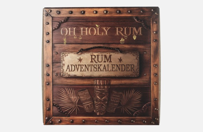 OH HOLY Rum Adventskalender 45,7% Vol. 24x0,02l