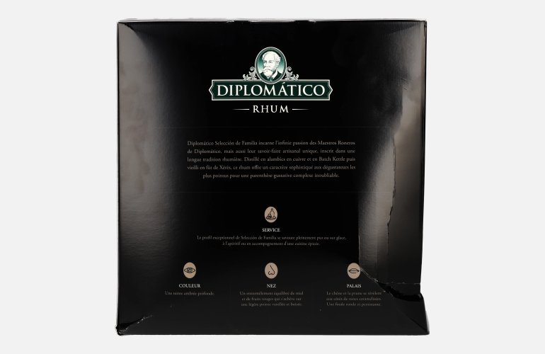 Diplomático SELECCIÓN DE FAMILIA Rum 43% Vol. 0,7l in geschenkverpakking met 2 Bril