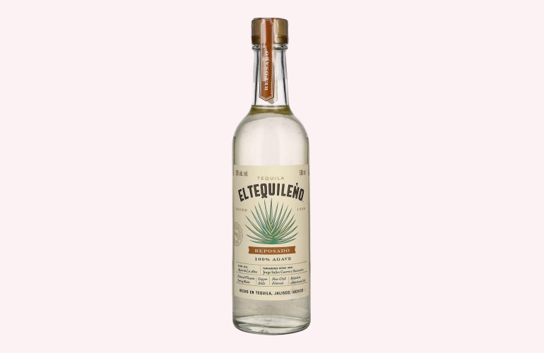 El Tequileño Reposado 100% Agave 38% Vol. 0,5l