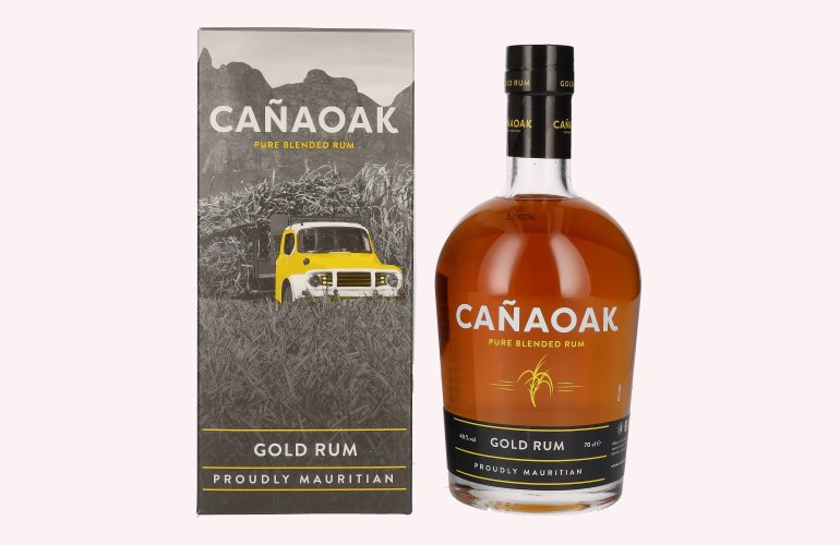 Cañaoak Pure Blended Gold Rum 40% Vol. 0,7l in Geschenkbox