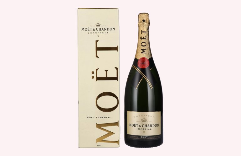Moët & Chandon Champagne IMPÉRIAL Brut 12% Vol. 1,5l in Geschenkbox