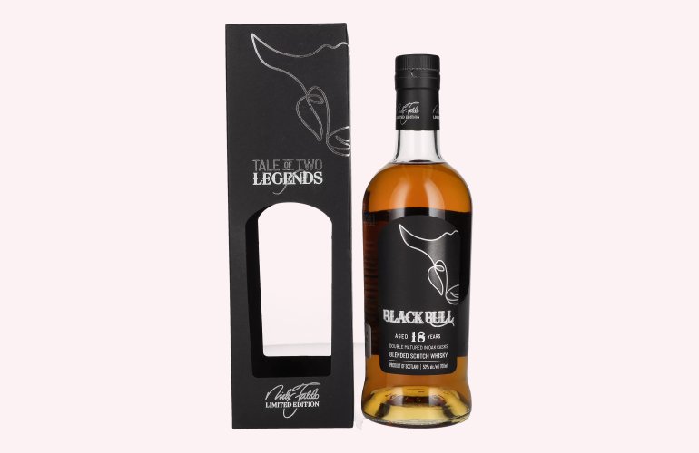 Duncan Taylor Black Bull 18 Years Old Nick Faldo Limited Edition 50% Vol. 0,7l in Giftbox