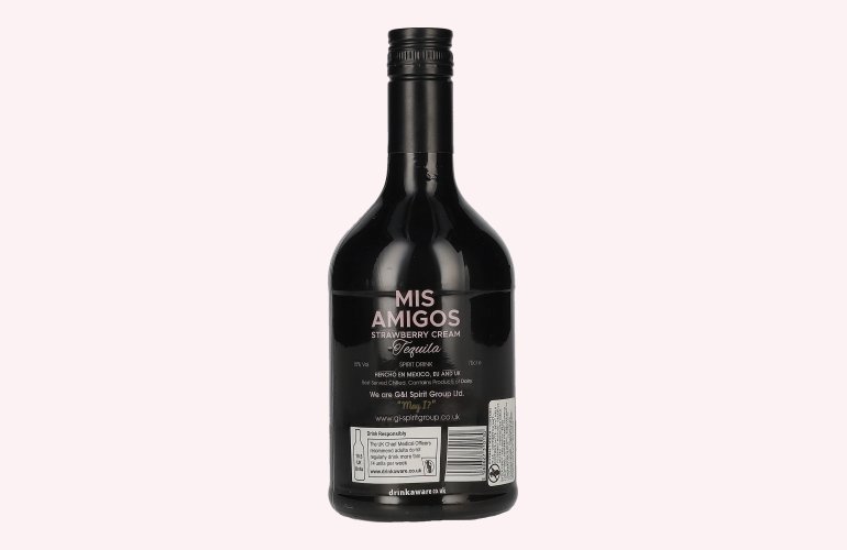 Mis Amigos Strawberry Cream Tequila Limited Edition 15% Vol. 0,7l