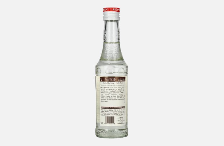 Le Sirop de Monin MOJITO MINZE 0,25l