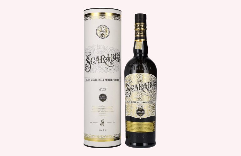 Hunter Laing SCARABUS Islay Single Malt BATCH STRENGTH 57% Vol. 0,7l in Giftbox