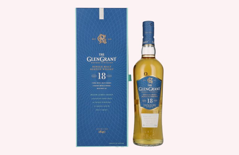 Glen Grant 18 Years Old Single Malt Scotch Whisky 43% Vol. 0,7l in Geschenkbox