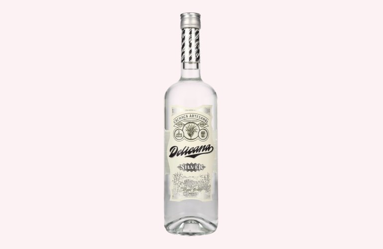 Delicana SILVER Cachaça Artesanal 38% Vol. 1l