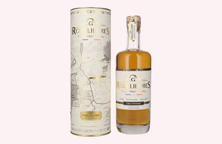 G. Rozelieures LE PARCELLAIRE Clay Limestone Single Malt Whisky 43% Vol. 0,7l in Giftbox