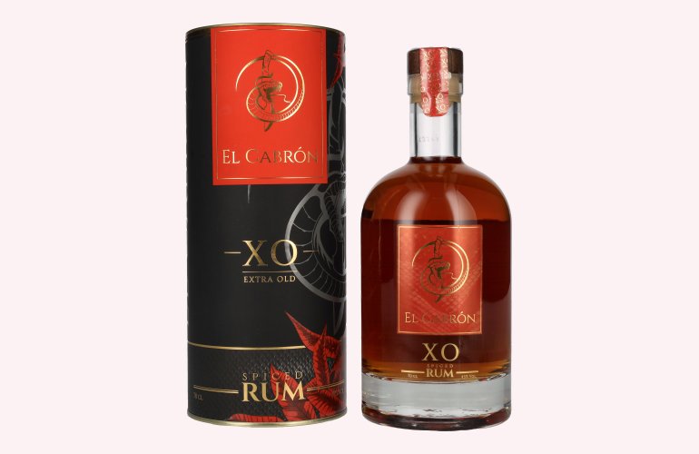 El Cabrón XO Extra Old Spiced Rum 43% Vol. 0,7l in Giftbox