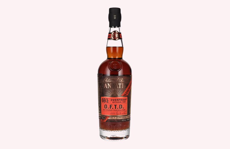 Plantation Rum O.F.T.D. Overproof Artisanal Rum 69% Vol. 0,7l