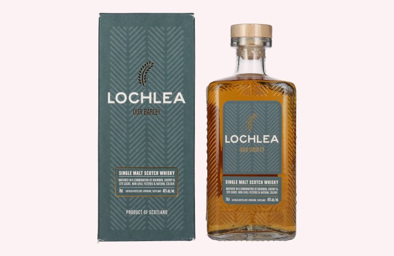Lochlea OUR BARLEY Single Malt Scotch Whisky 46% Vol. 0,7l in Giftbox