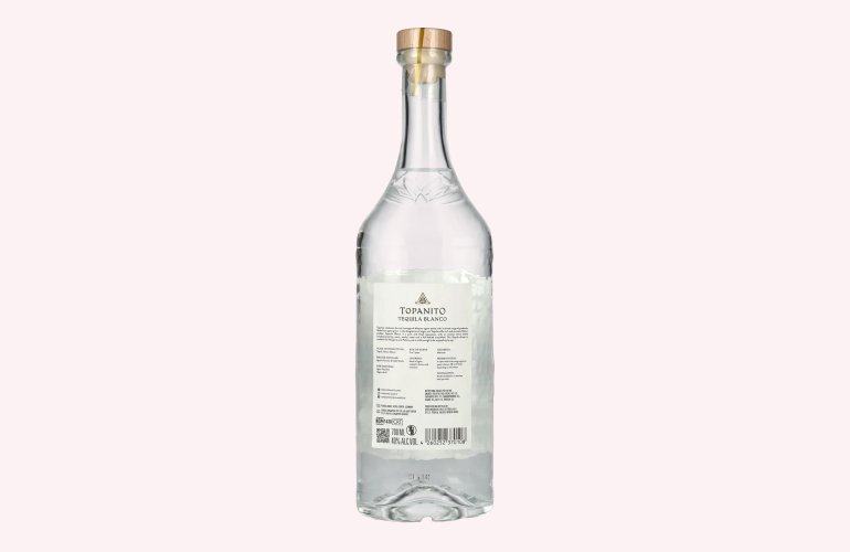 Topanito Blanco Tequila 100% Agave Azul 40% Vol. 0,7l