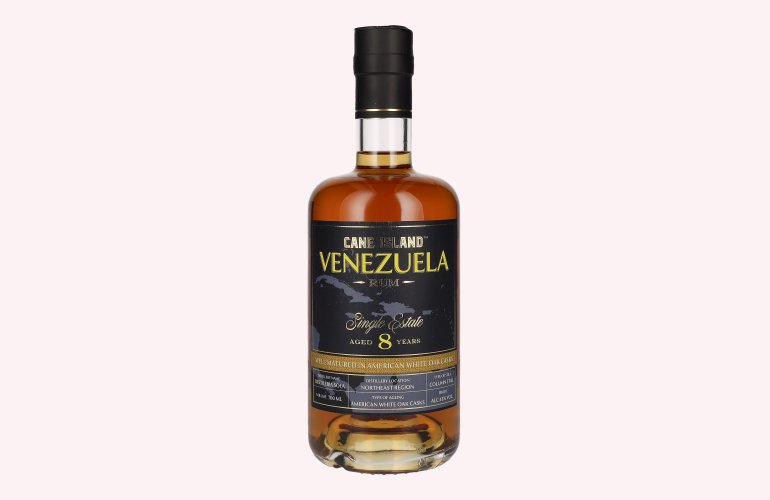 Cane Island VENEZUELA 8 Years Old Single Estate Rum 43% Vol. 0,7l