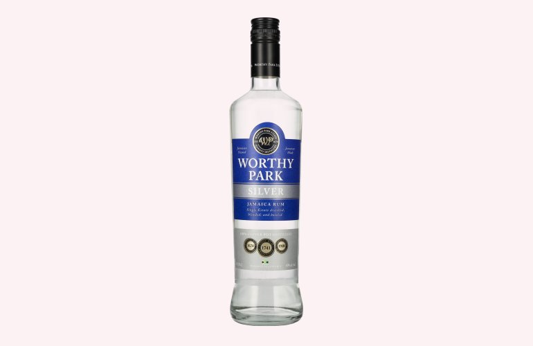 Rum-Bar Worthy Park Estate SILVER 100% Copper Pot Jamaica Rum 40% Vol. 0,7l