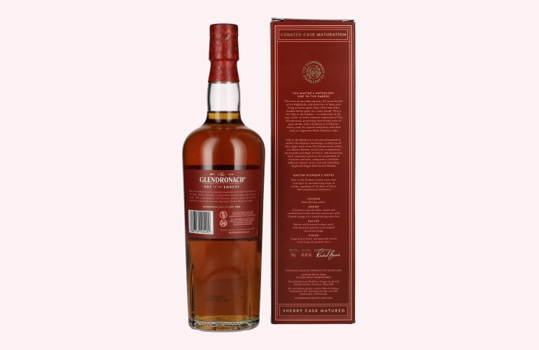 The GlenDronach ODE TO THE EMBERS Highland Single Malt 48,4% Vol. 0,7l in Geschenkbox