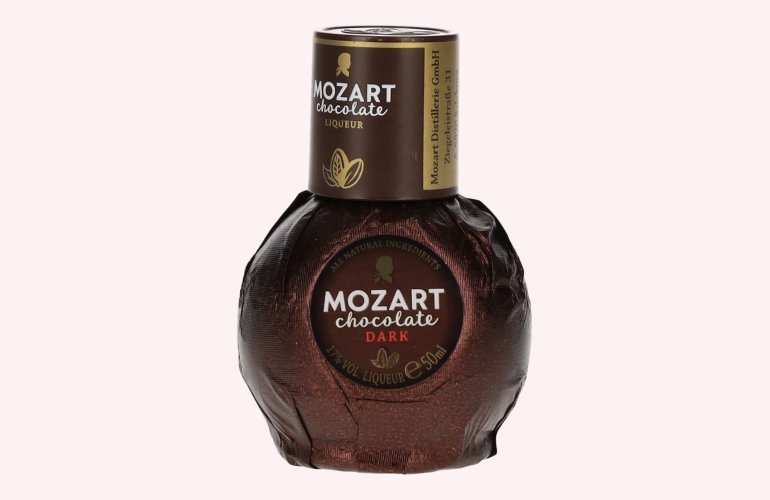 Mozart Chocolate Dark Likör 17% Vol. 0,05l
