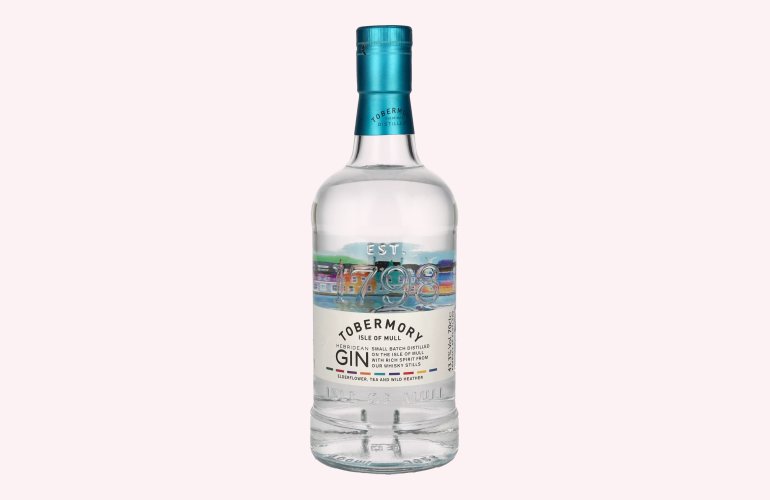 Tobermory Hebridean Isle of Mull Gin 43,3% Vol. 0,7l