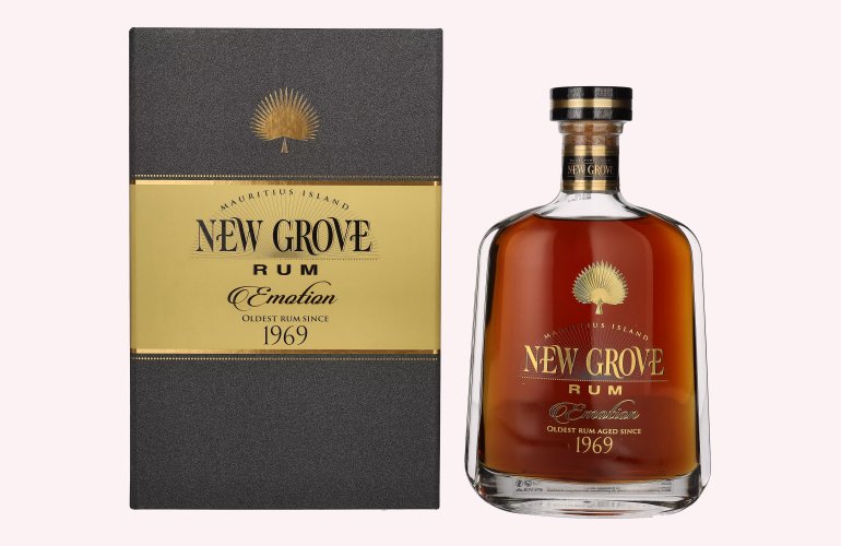 New Grove EMOTION 1969 Mauritius Island Rum 47% Vol. 0,7l in Giftbox