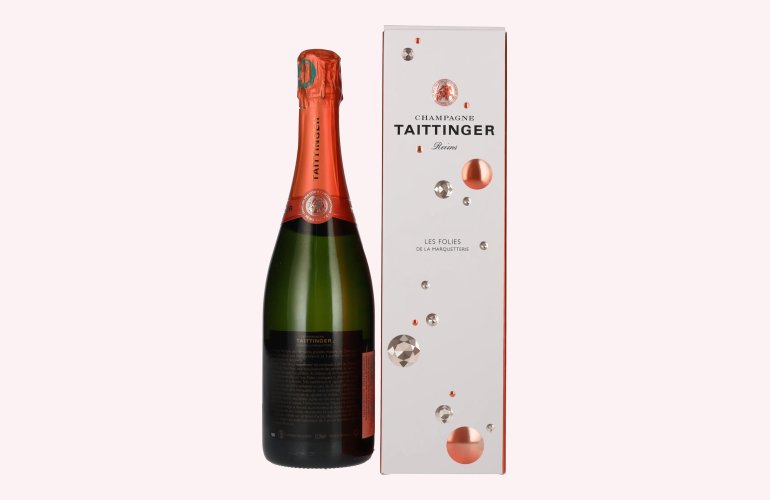 Taittinger Champagne Folies de la Marquetterie Brut 12,5% Vol. 0,75l in Giftbox