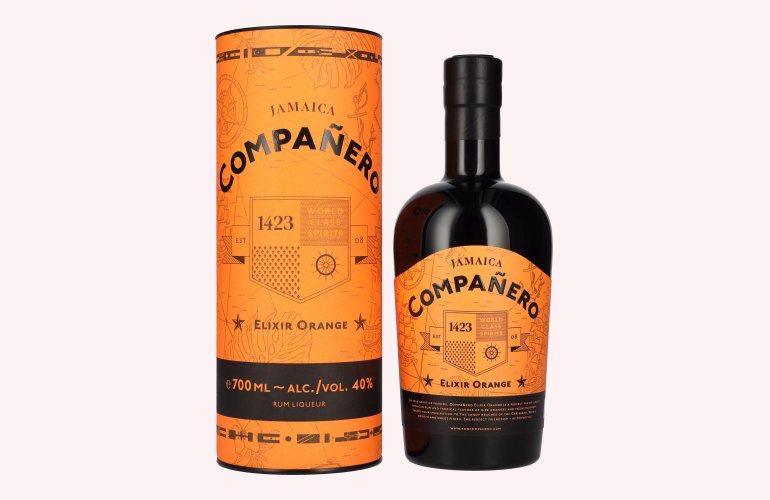Compañero JAMAICA Elixir Orange 40% Vol. 0,7l in Geschenkbox