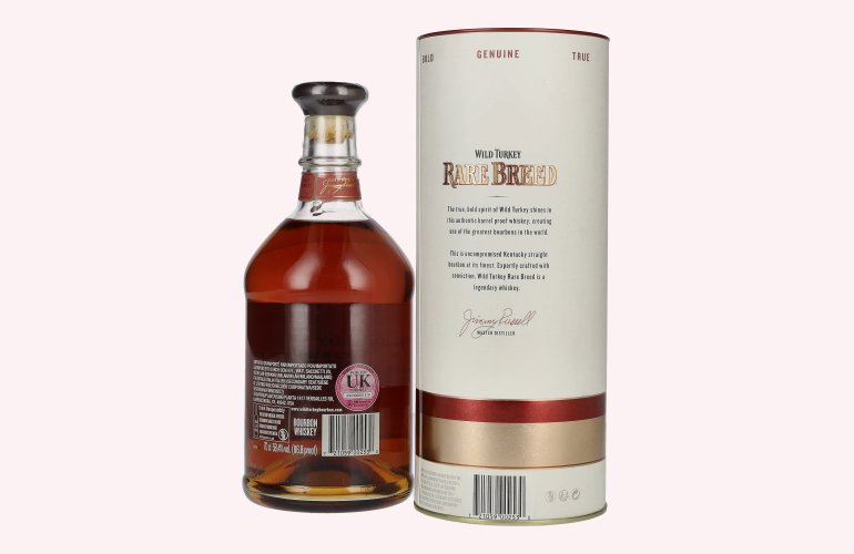 Wild Turkey RARE BREED Kentucky Straight Bourbon Whiskey Barrel Proof 58,4% Vol. 0,7l in Geschenkbox